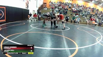 144 lbs Round 3 - Jonah Gribben, Centerburg vs Jayden Hall, Madison