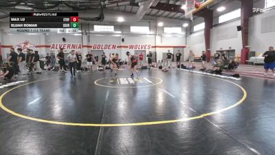 116 lbs Round 1 (12 Team) - Max Lu, Steller Trained Bly vs Elijah Roman, Scorpions