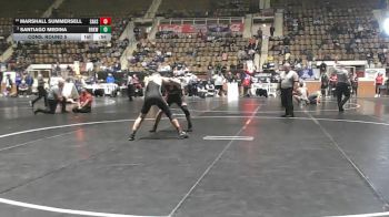 6A 157 lbs Cons. Round 5 - Marshall Summersell, Saraland vs Santiago Medina, Brookwood Jr-Sr