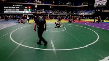 5A 215 lbs Cons. Round 2 - Mahrshawn Epps, Dallas Kimball vs Noah Youngblood, Burleson