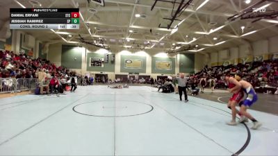 128 lbs Cons. Round 2 - Danial Erfani, Steele Canyon vs Jessiah Ramirez, San Pasqual