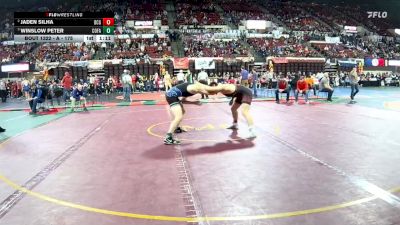 A - 175 lbs Semifinal - Winslow Peter, Columbia Falls vs Jaden Silha, Dawson County