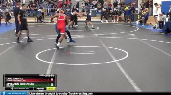160 lbs Cons. Round 2 - Emiliano Carranza, Downey vs Luis Andres, Santa Ana Wrestling