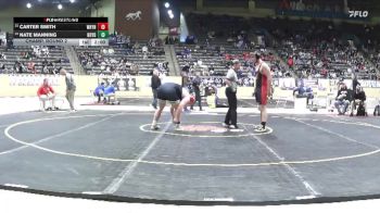 285 lbs Champ. Round 2 - Carter Smith, Wayne County vs Nate Manning, Boyd County