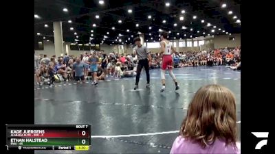 100 lbs Round 3 (6 Team) - Ethan Halstead, RWA vs Kade Juergens, Alabama Elite - Red