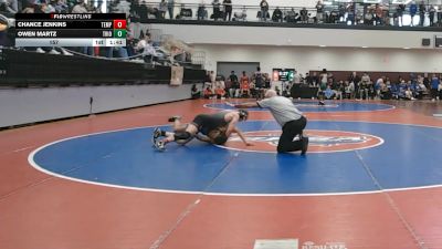 138 lbs Round 1 (16 Team) - Chance Jenkins, Temple vs Owen Martz, Trion