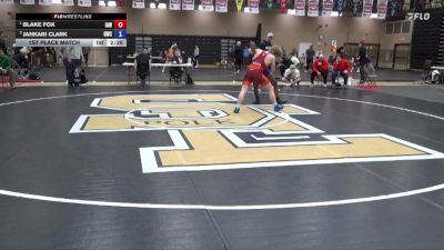 150 lbs 1st Place Match - Blake Fox, Immortal Athletics WC vs Jahkari Clark, Doomsday Wrestling Club