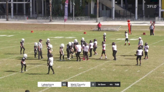 Weld County Bears vs. Lakeshore Raiders - 2022 Pop Warner Football Super  Bowl