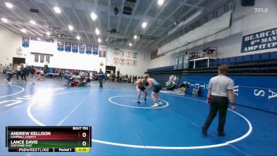 215 lbs Cons. Round 5 - Andrew Kellison, Campbell County vs Lance Davis, Cheyenne East
