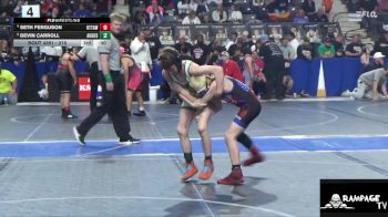 76 lbs Champ. Round 1 - Nolan Nelson, Derby vs Albie Cook, Hoisington WC