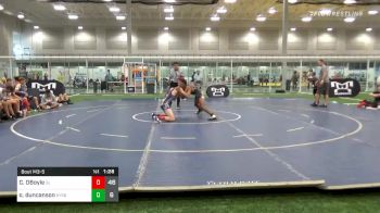 150 lbs Semifinal - Cole OBoyle, Great Lakes Wrestling Club vs Ousmane Duncanson, NY Aggressors