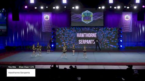 Hawthorne Serpants [2022 Tiny Mite Show Cheer 1 LTD] 2022 Pop Warner National Cheer & Dance Championship