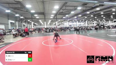 144 lbs Round Of 32 - Dominic Ide, Grindhouse WC vs Noah Gray, Olathe