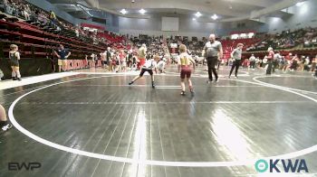 58 lbs Consi Of 8 #2 - Brentley Cochran, Cleveland Take Down Club vs Tobias Daniels, Hilldale Youth Wrestling Club