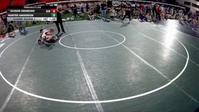 74 lbs Champ. Round 1 - Jaxson Ebenezer, Alaska vs Hunter Anderson