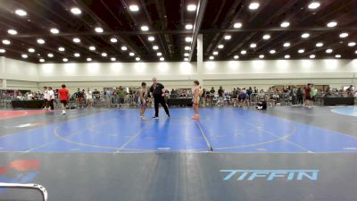 120 lbs Champ. Round 2 - Kaden Potter, IL vs Isaac Gallegos, GA