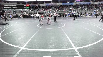 40 lbs Round Of 16 - Grayson Krysiak, Ground Zero WC vs Andersen Adkins, Titan Wrestling Institute