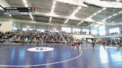 133 lbs Quarterfinal - Rocco Futia, Cortland State vs Jay McDonnell, Ithaca