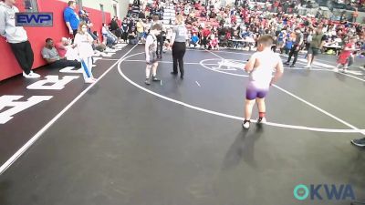 105 lbs Rr Rnd 3 - Cael Pritchard, Bristow Youth Wrestling vs Dax Culie, Wagoner Takedown Club