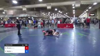 57 kg Round Of 16 - Geronimo Rivera, Sanderson Wrestling Academy vs Colton Weiler, Wisconsin