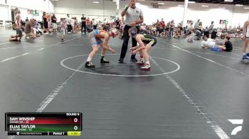 76 lbs Round 6 (8 Team) - Sam Winship, Savage WA vs Elias Taylor, FL Scorpions