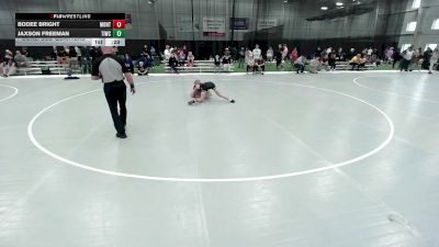 126 lbs Cons. Sub-quarters - Jaxson Freeman, Team Idaho Wrestling Club vs Bodee Bright, Montana