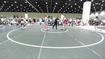 145 lbs Semis - Chloe Beckett, Yukon Wrestling Academy vs Shelby Coyle, Amped Wrestling Club