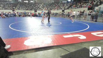 113 lbs Round Of 64 - McKinley Gillispie, Claremore Wrestling Club vs Tatum O`Connor, Putnam City West