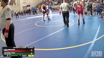 222 Boys Cons. Round 3 - Michael Hall, Canyon Hills vs Levi Mincher, Imperial