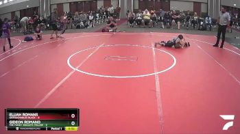 49 lbs Round 5 (6 Team) - Elijah Romans, Untouchables Black vs Gideon Romano, The Funky Singlets Yellow