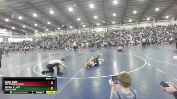 110 lbs Cons. Round 3 - Ryan Lunt, Ben Lomond vs Izak Cox, Roy Wrestling Club