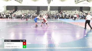 222-H lbs Quarterfinal - Alexander DaSilva, Force Wrestling Club vs Johan Roldan Hernandez, Valley Steam North