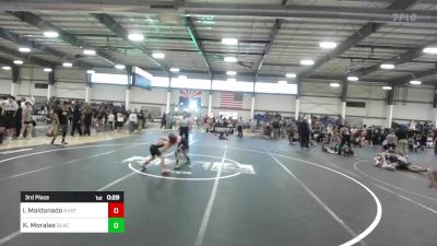 58 lbs 3rd Place - Ian Maldonado, Nvrtc vs Kensey Morales, BlackCat WC
