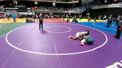 5A 235 lbs Cons. Semi - Sara Lepsis, Frisco Centennial vs Khylee Whalen, Dumas