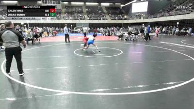 125 lbs Quarterfinal - Calen Rhee, Linton Hall vs Lucas Bundy, VA Beach