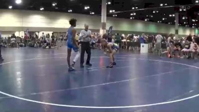 138 lbs Round 3 (6 Team) - Lane Faulkenberg, Indiana Smackdown Black vs Travon Broughton, Youth Impact Center