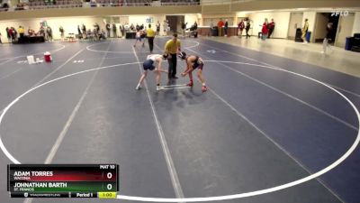 107B Round 1 - Adam Torres, Waconia vs Johnathan Barth, St. Francis