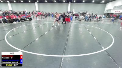 165 lbs Alex Crawley, Team Utah vs Lincoln Underwood, Team Indiana Gold