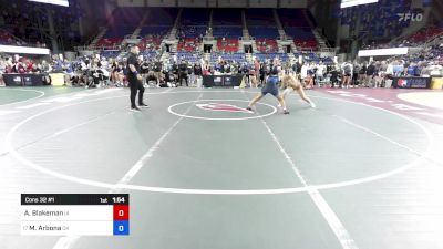 118 lbs Cons 32 #1 - Avah Blakeman, IA vs Marli Arbona, OK