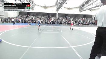93-J lbs Consi Of 8 #1 - Benjamin Servis, Fair Lawn vs Karter McMullen, Grit Mat Club