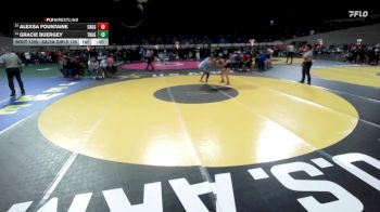 6A/5A Girls 135 Cons. Round 1 - Gracie Buergey, Thurston Girls vs Alexsa Fountaine, Centennial Girls