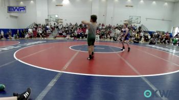 110 lbs Consolation - Presley Williams, Harrah Little League Wrestling vs Quentin Fontana, Norman North