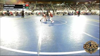 70 lbs Round Of 16 - Crew Goodson, Rough Riders vs Joseph Garza, Wesley Wrestling Club