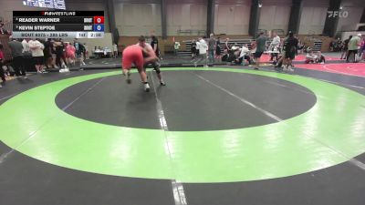 285 lbs Consolation - Reader Warner, South Georgia Athletic Club vs Kevin Steptoe, South Effingham Mustang Wrestling Club