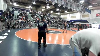 165 lbs Quarterfinal - Lincoln Casas, El Modena vs Isaac Granillo, Palm Desert