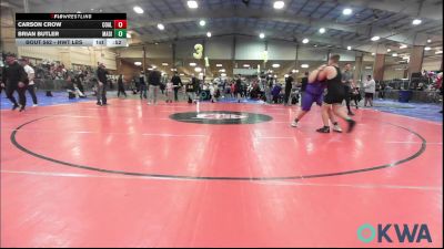 Rr Rnd 4 - Carson Crow, Coalgate Wildcat Wrestling Club vs Brian Butler, Madill Takedown