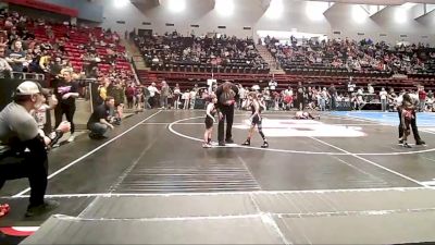 55 lbs Consi Of 16 #2 - Averie Orth, Sperry Wrestling Club vs Dax Thompson, Sperry Wrestling Club