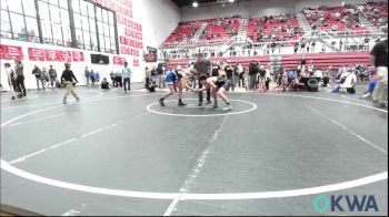 126 lbs Rr Rnd 3 - Blake Wind, Henryetta Knights Wrestling Club vs Coris Reust, Harrah Little League Wrestling