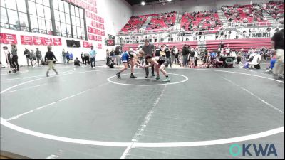 126 lbs Rr Rnd 3 - Blake Wind, Henryetta Knights Wrestling Club vs Coris Reust, Harrah Little League Wrestling
