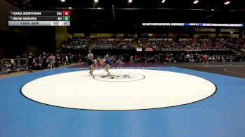 140 lbs Cons. Semi - Devin Seward, Basehor-Linwood HS vs Kiana Berryman, Pittsburg HS